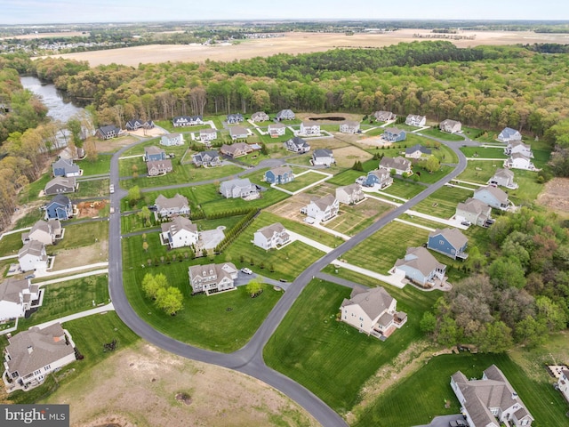 1022 Fawn Haven Walk, Dover, DE 19901 - birds eye view of property with a residential view