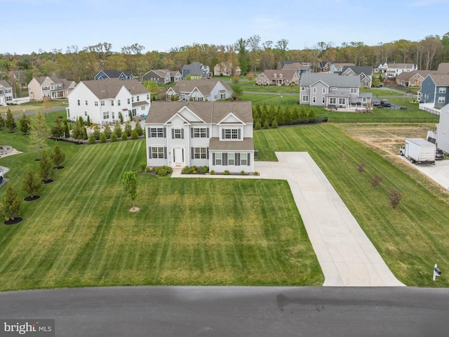 1022 Fawn Haven Walk, Dover, DE 19901 - bird's eye view featuring a residential view