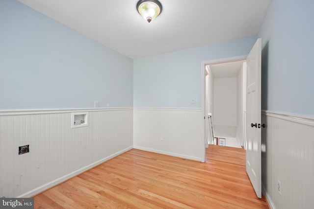 9373 Robnel Pl, Vienna, VA 22182 - spare room with wainscoting and wood finished floors