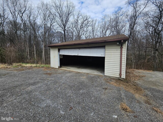 397 Charles Hall Dr, Millersville, MD 21108 - view of detached garage