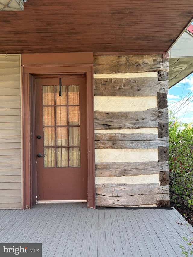 view of entrance to property