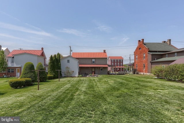 view of yard