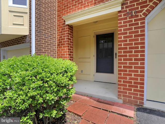 321 Valley View Dr, Waynesboro, PA 17268 - doorway to property with brick siding