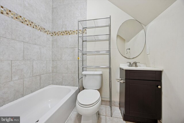 1931 N Uber St, Philadelphia, PA 19121 - bathroom with vanity and tile patterned floors