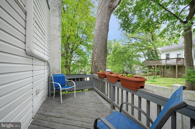 628 Edge Hill Rd, Glenside, PA 19038 - view of deck