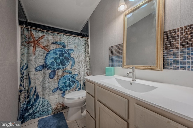 12 Woods Cir, Ocean View, DE 19970 - full bathroom featuring vanity, tile patterned flooring, and toilet