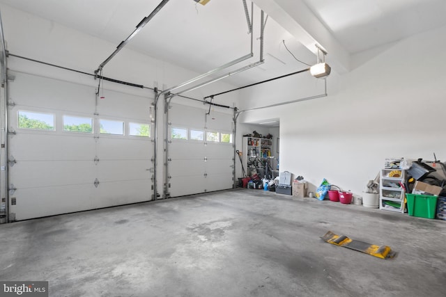 4209 Hardy Ridge Dr, Woodbridge, VA 22192 - garage with a garage door opener