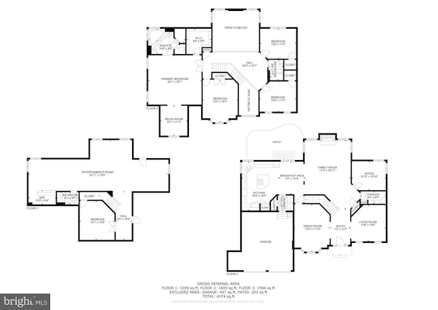 4209 Hardy Ridge Dr, Woodbridge, VA 22192 - view of layout