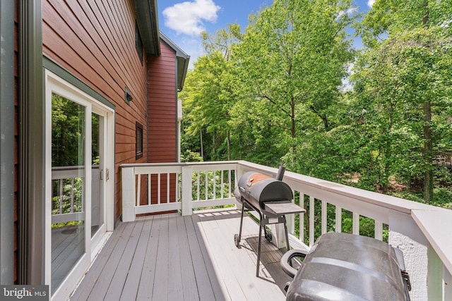 3015 Oregon Knolls Dr NW, Washington, DC 20015 - view of wooden terrace