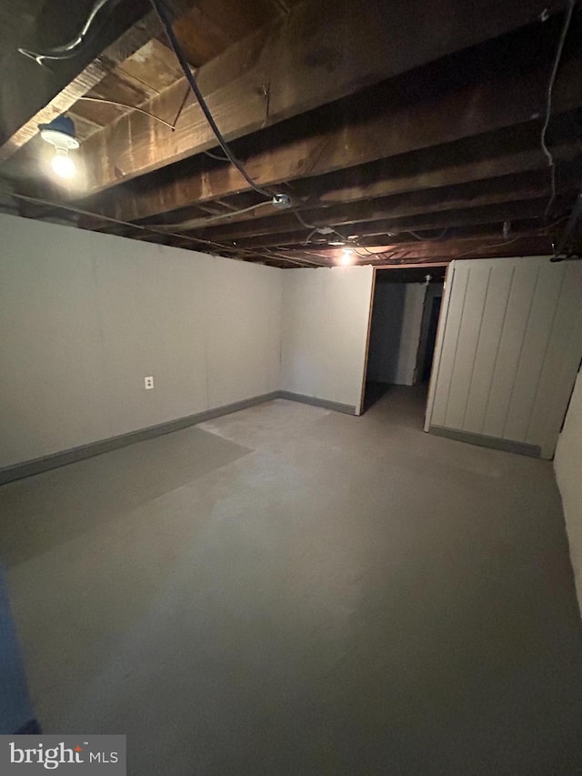 15 Kern St, Collingdale, PA 19023 - view of unfinished basement