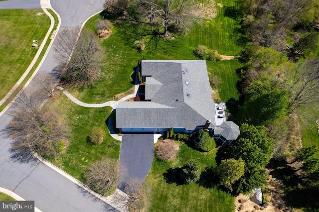 10601 Little Run Farm Ct, Vienna, VA 22182 - birds eye view of property