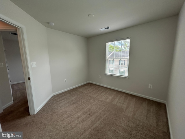 1108 Dovetail Cir, Fredericksburg, VA 22401 - unfurnished room with carpet flooring, a smoke detector, and baseboards