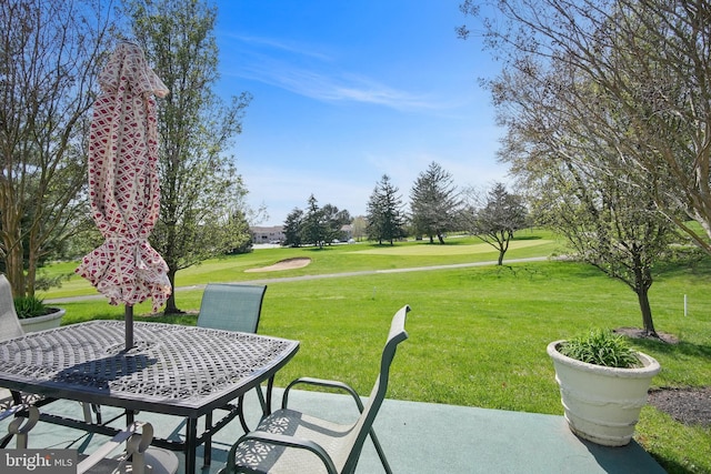 view of patio / terrace with outdoor dining area