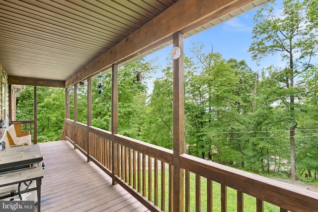 806 Windy Way, Front Royal, VA 22630 - view of wooden terrace