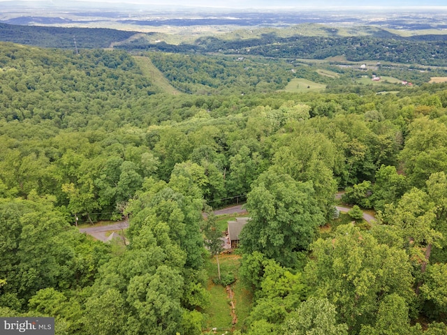 806 Windy Way, Front Royal, VA 22630 - bird's eye view of a heavily wooded area