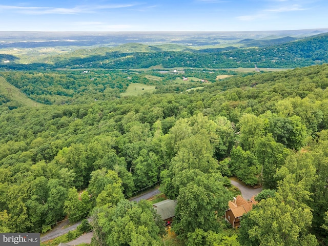 806 Windy Way, Front Royal, VA 22630 - aerial view of a heavily wooded area