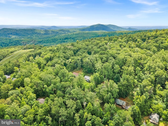 806 Windy Way, Front Royal, VA 22630 - aerial view of a forest and a mountain backdrop