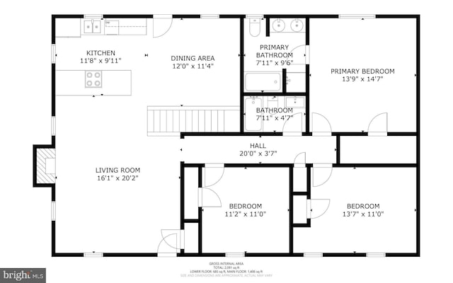 806 Windy Way, Front Royal, VA 22630 - floor plan / room layout