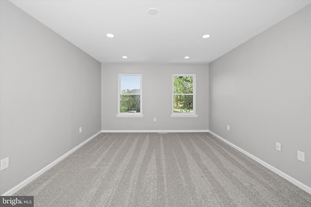 13 Sumac Ct, Newark, DE 19702 - spare room featuring recessed lighting, baseboards, and carpet floors
