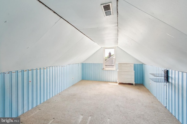 8 Sullivan Ave, Bellmawr, NJ 08031 - additional living space featuring vaulted ceiling and carpet flooring
