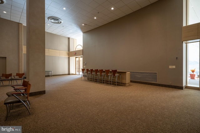 community lobby featuring visible vents