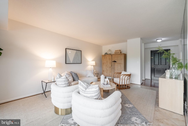 view of living area