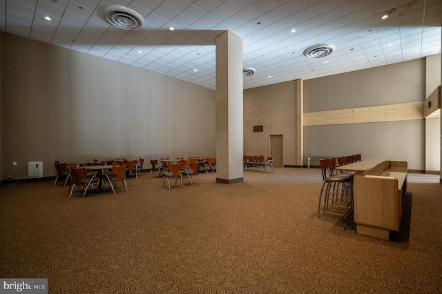 common area with visible vents