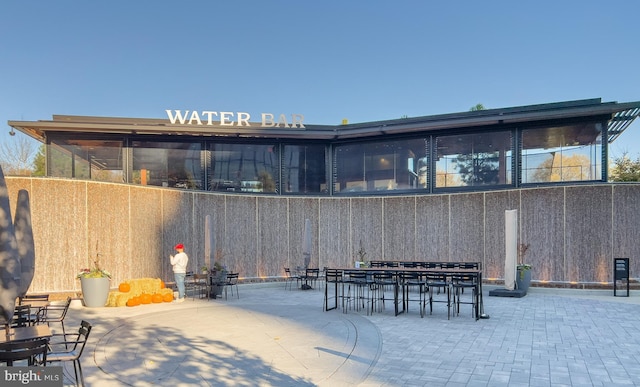 view of patio / terrace with outdoor dining space