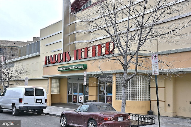 view of property