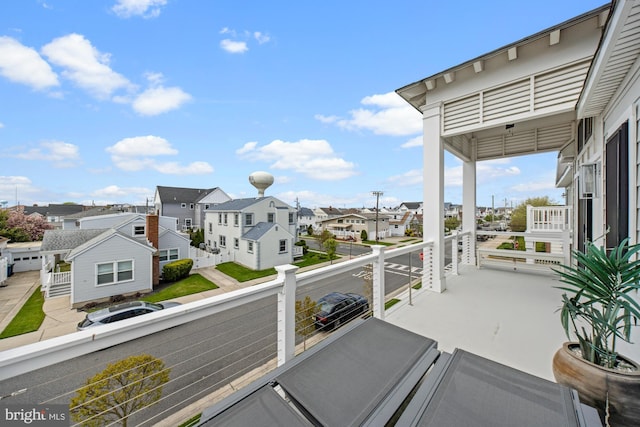 13 N Vendome Ave, Margate City, NJ 08402 - balcony with a residential view