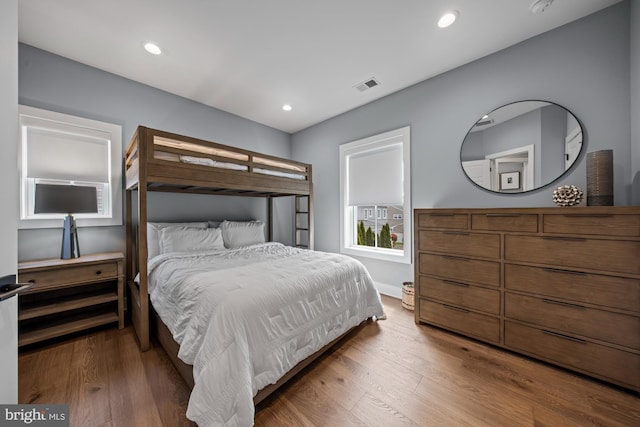 13 N Vendome Ave, Margate City, NJ 08402 - bedroom featuring wood finished floors, recessed lighting, and baseboards