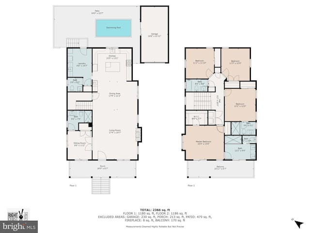 13 N Vendome Ave, Margate City, NJ 08402 - room layout