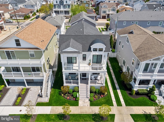 13 N Vendome Ave, Margate City, NJ 08402 - aerial view of residential area