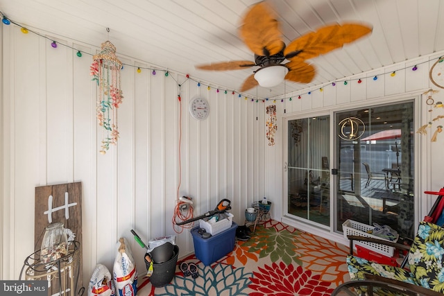 112 Maury Way, Winchester, VA 22602 - view of patio featuring a ceiling fan