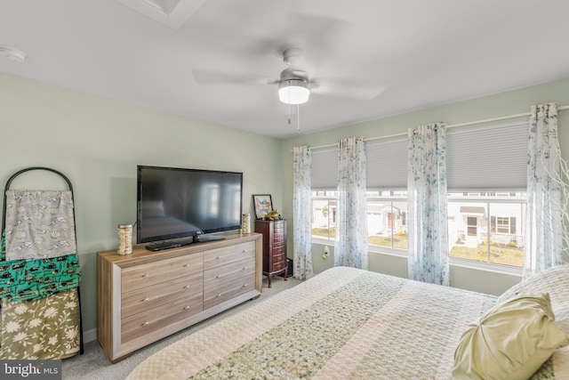 112 Maury Way, Winchester, VA 22602 - carpeted bedroom featuring baseboards and a ceiling fan