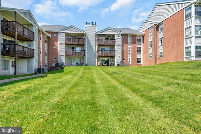 6703 Rapid Water Way Unit 203, Glen Burnie, MD 21060 - exterior space with a lawn
