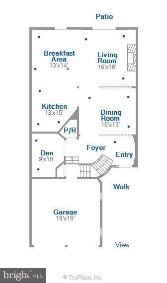 floor plan / room layout
