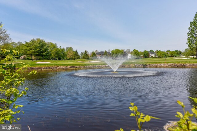 water view with a golf course