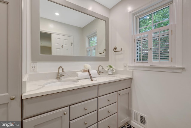 4303 S Valiant Ct, Annandale, VA 22003 - bathroom featuring double vanity