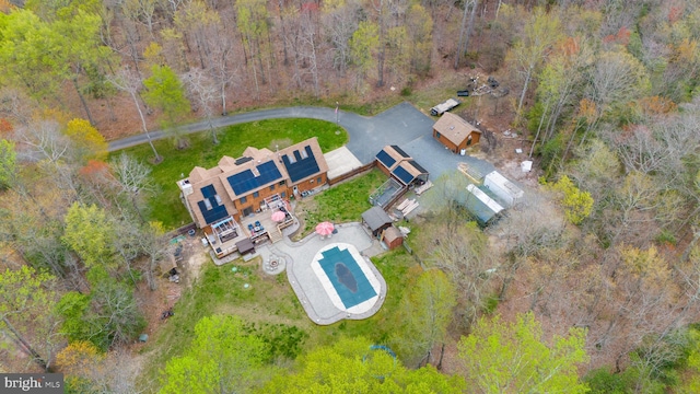 drone / aerial view