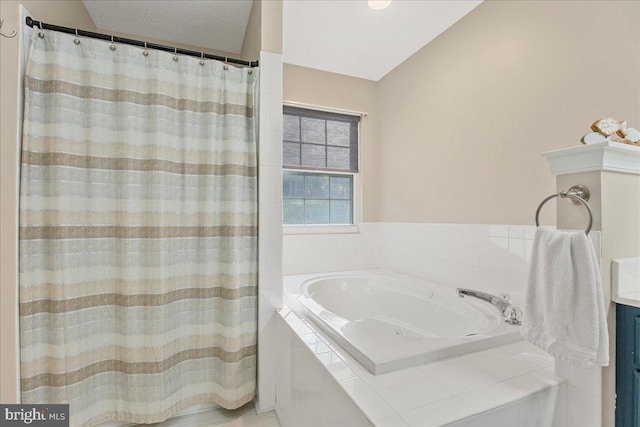 6815 Interlude Pl, Hughesville, MD 20637 - full bath featuring a shower with curtain and a bath