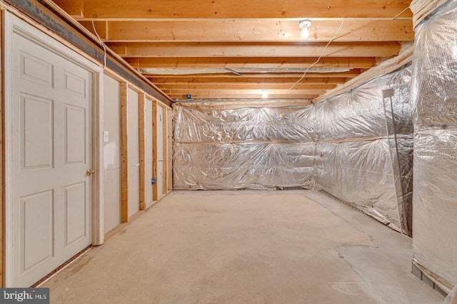 6815 Interlude Pl, Hughesville, MD 20637 - view of unfinished basement