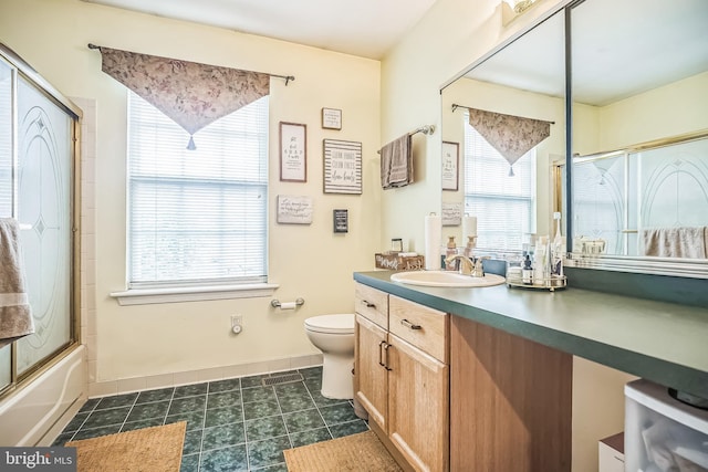 2 Rosebush Ct, Sicklerville, NJ 08081 - bathroom featuring toilet, vanity, and plenty of natural light