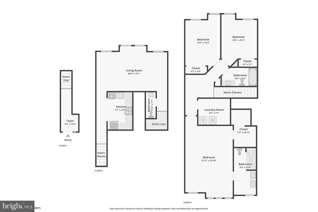 19 Fox Ct, Riverside, NJ 08075 - floor plan / room layout