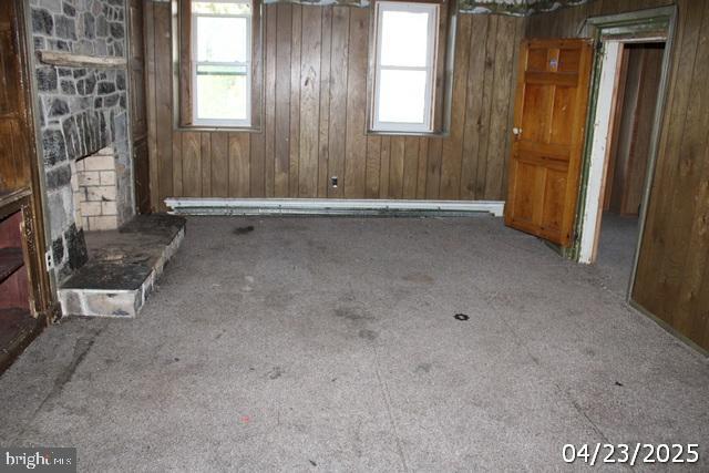 9635 Upper Strasburg Rd, Upperstrasburg, PA 17265 - interior space with wooden walls