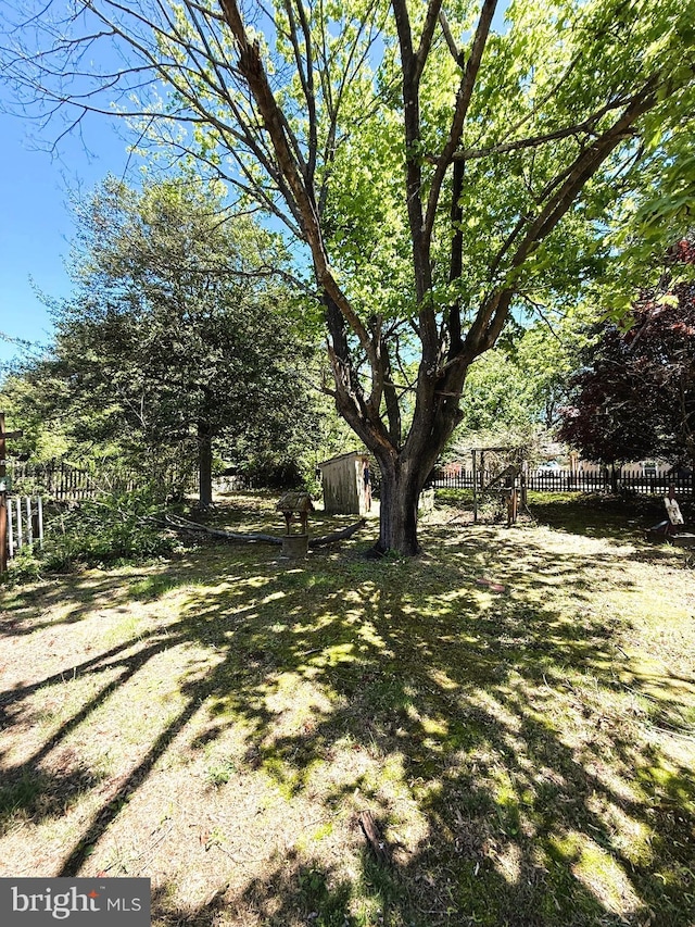 377 Main St, Cedarville, NJ 08311 - view of yard featuring fence