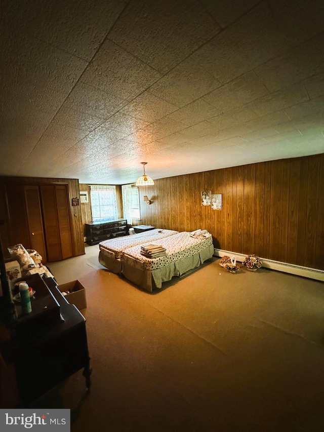 377 Main St, Cedarville, NJ 08311 - bedroom featuring wooden walls