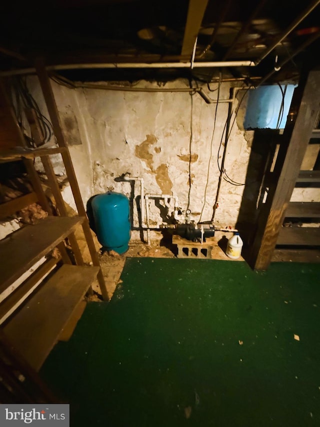 377 Main St, Cedarville, NJ 08311 - view of unfinished below grade area