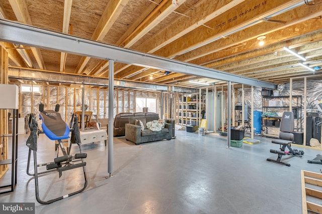 9937 Sodus Ct, Faulkner, MD 20632 - view of basement