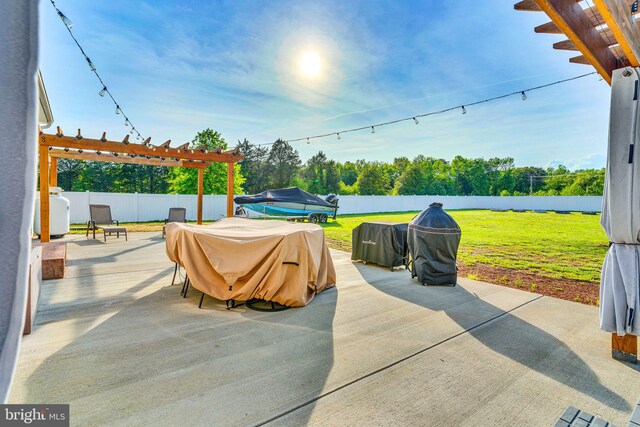9937 Sodus Ct, Faulkner, MD 20632 - view of patio / terrace with a fenced backyard